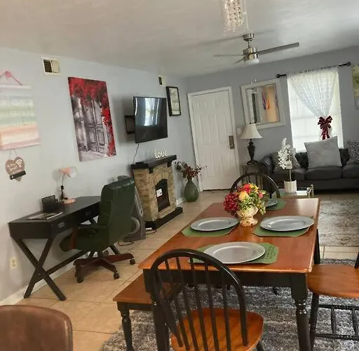 Apartment Lovely Indoor Fpl W/ Bbq / Firepit Near Fsu & Famu